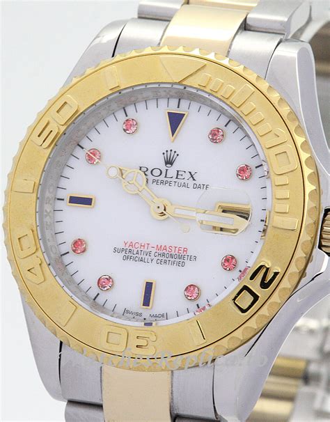 rolex yacht master with diamonds|rolex yacht master women's.